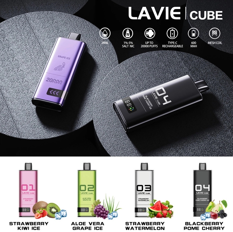 LAVIE Cube 20000 Puffs Vape - Aloe Vera Grape Ice: The Australian Vaping Revolution of 2025